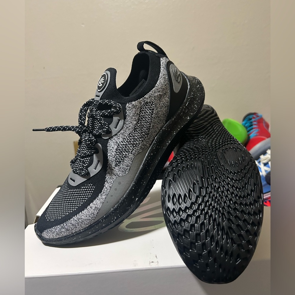Under ArmourCurry Flow Go 'Black Silver' Men’s Shoes Sz 10.5 Brand New With Box